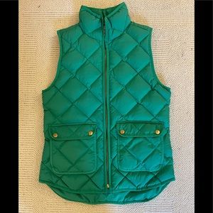 J. Crew Puffer Vest size xs